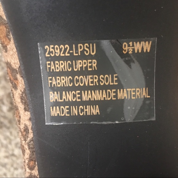 Ulla Popken Leopard Print Booties - Picture 8 of 8